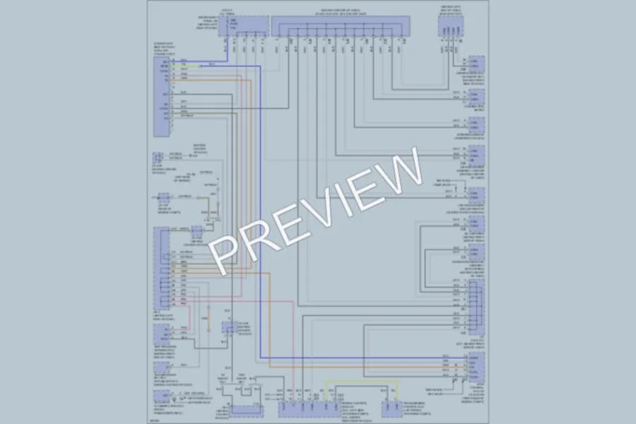 2010 Toyota Camry Computer Data Lines wiring diagram preview