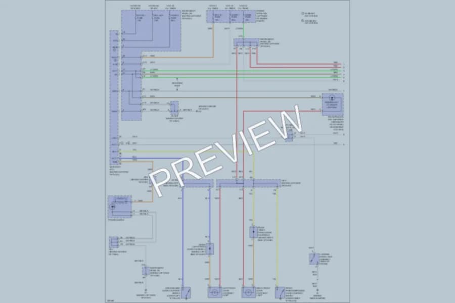 2010 Toyota Camry Interior Lights wiring diagram preview