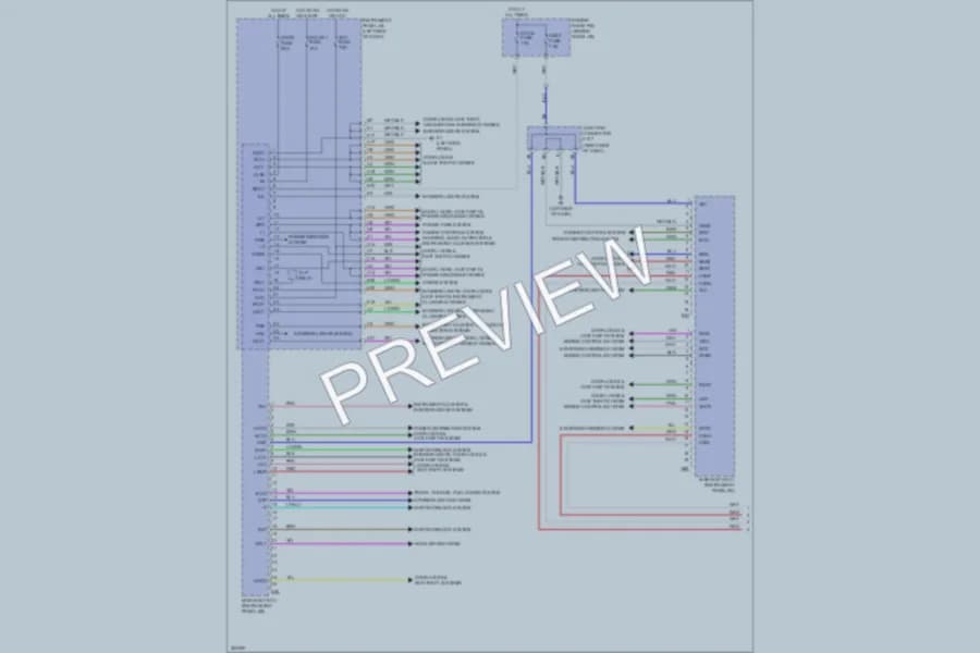 2010 Toyota Corolla Body Control Modules wiring diagram preview
