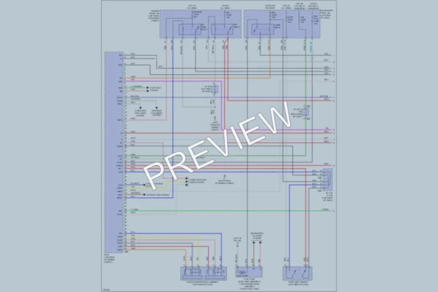 2010 Toyota Corolla Engine Performance wiring diagram preview
