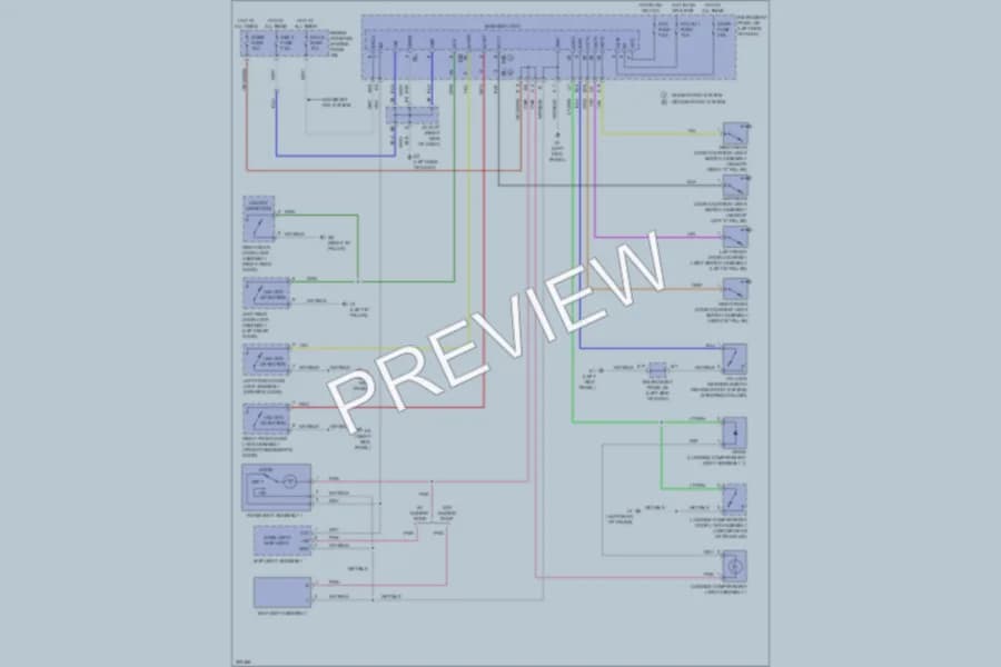 2010 Toyota Corolla Interior Lights wiring diagram preview