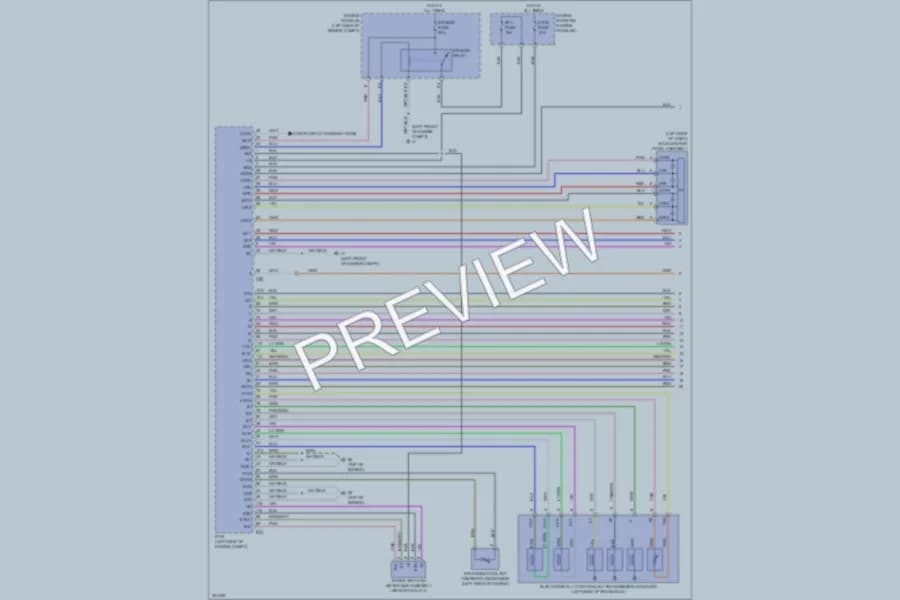 2010 Toyota Corolla Transmission wiring diagram preview