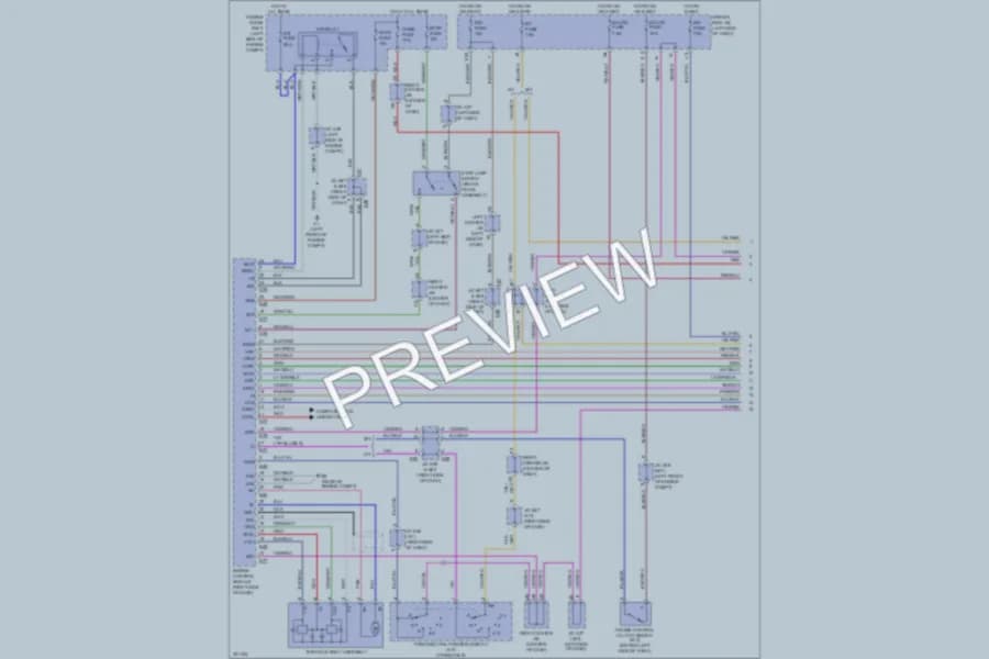 2010 Toyota FJCruiser Cruise Control wiring diagram preview