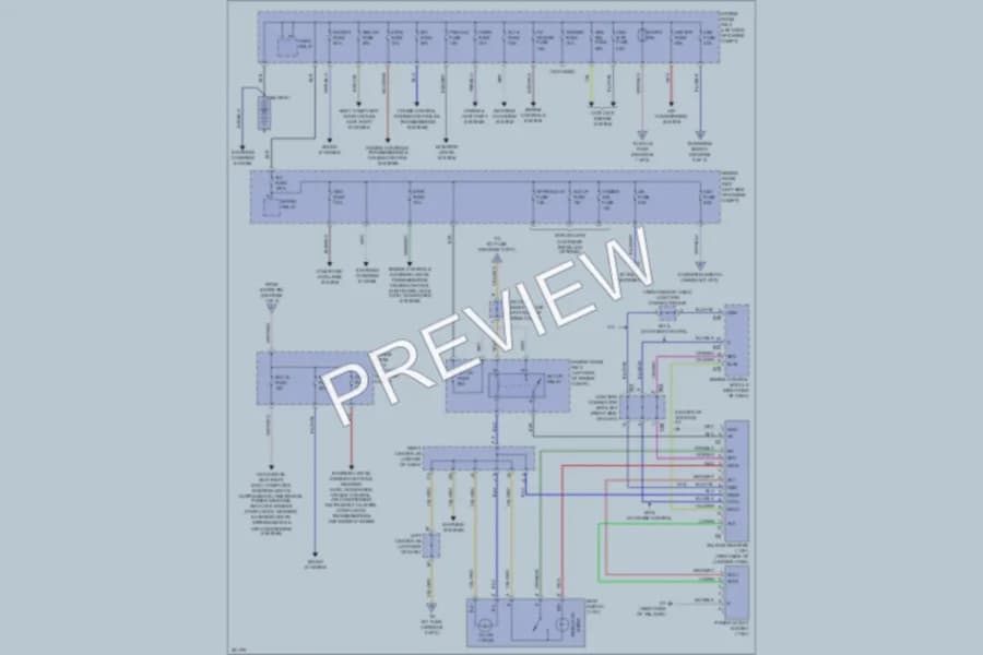 2010 Toyota FJCruiser Power Distribution wiring diagram preview