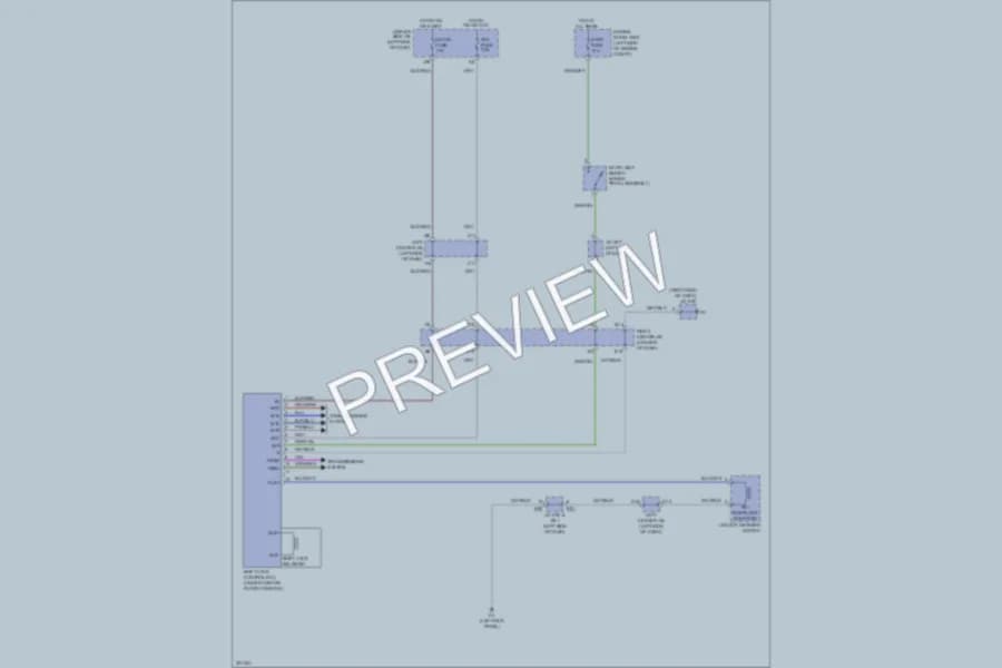 2010 Toyota FJCruiser Shift Interlock wiring diagram preview