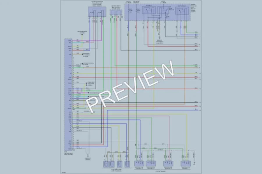 2010 Toyota Highlander Engine Performance wiring diagram preview