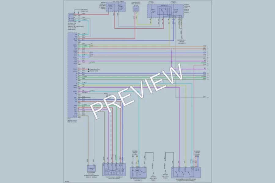 2010 Toyota Highlander Transmission wiring diagram preview