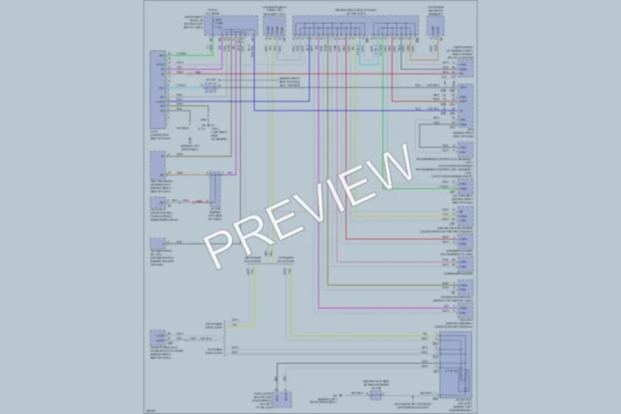 2010 Toyota HighlanderHybrid Computer Data Lines wiring diagram preview