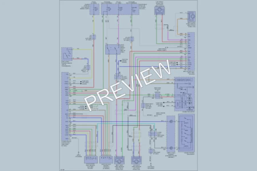 2010 Toyota HighlanderHybrid Cruise Control wiring diagram preview