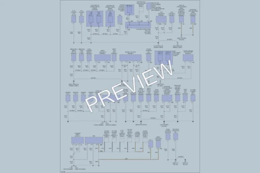 2010 Toyota Matrix Ground Distribution wiring diagram preview