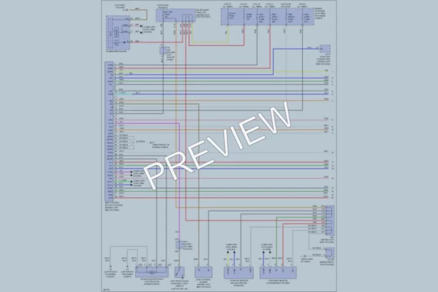 2010 Toyota Prius Anti Lock Brakes wiring diagram preview