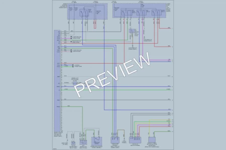 2010 Toyota Prius Engine Performance wiring diagram preview
