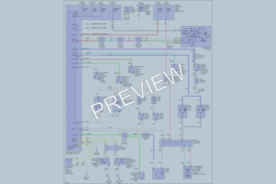 2010 Toyota RAV4 Interior Lights wiring diagram preview