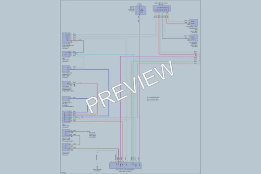 2010 Toyota Sequoia Computer Data Lines wiring diagram preview