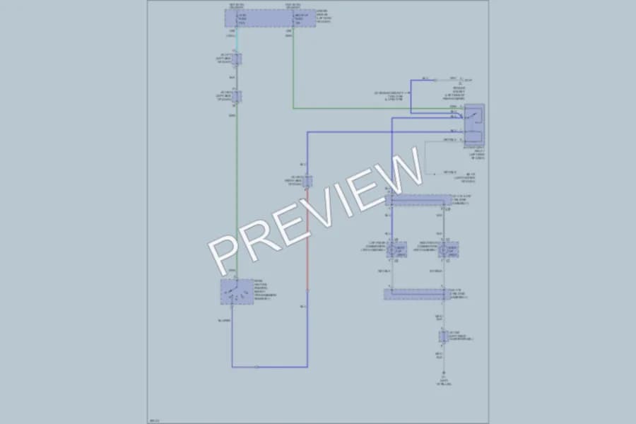2010 Toyota Sequoia Exterior Lights wiring diagram preview