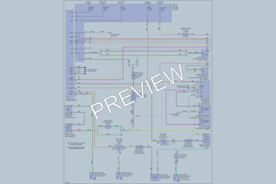2010 Toyota Sequoia Interior Lights wiring diagram preview