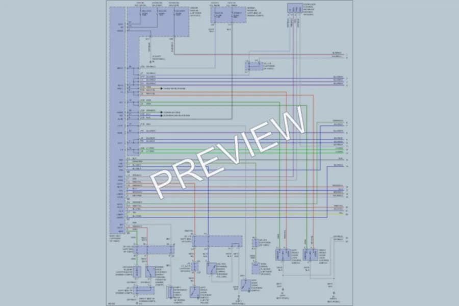 2010 Toyota Sienna Anti Theft wiring diagram preview