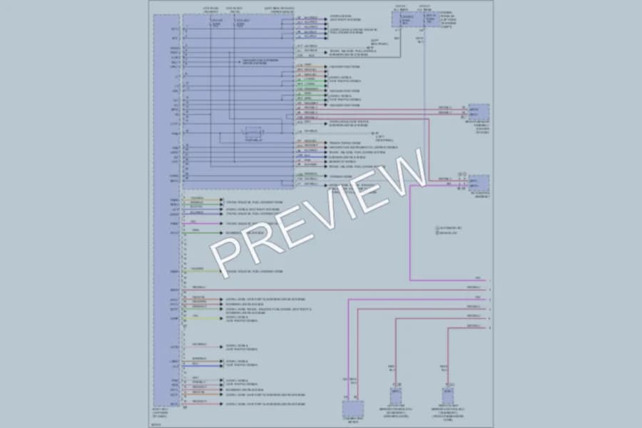 2010 Toyota Sienna Body Control Modules wiring diagram preview