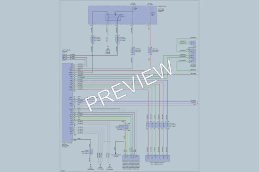 2010 Toyota Sienna Cruise Control wiring diagram preview