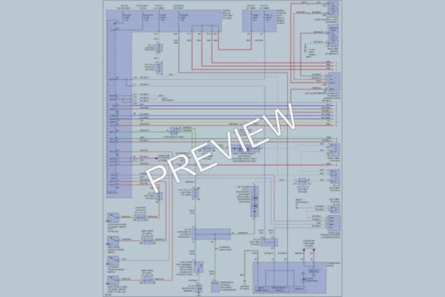 2010 Toyota Sienna Interior Lights wiring diagram preview