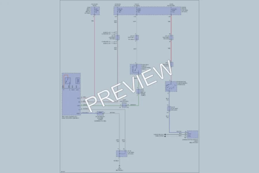 2010 Toyota Sienna Shift Interlock wiring diagram preview