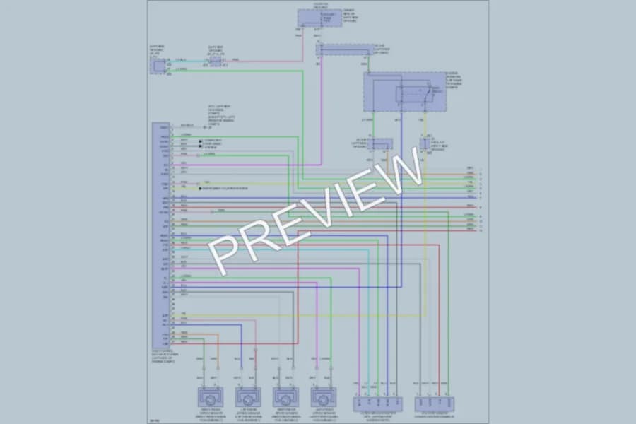 2010 Toyota Tundra Anti Lock Brakes wiring diagram preview