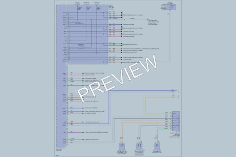 2010 Toyota Tundra Body Control Modules wiring diagram preview