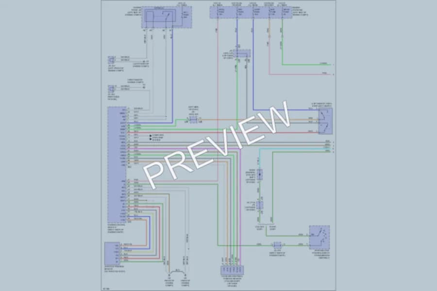 2010 Toyota Tundra Cruise Control wiring diagram preview