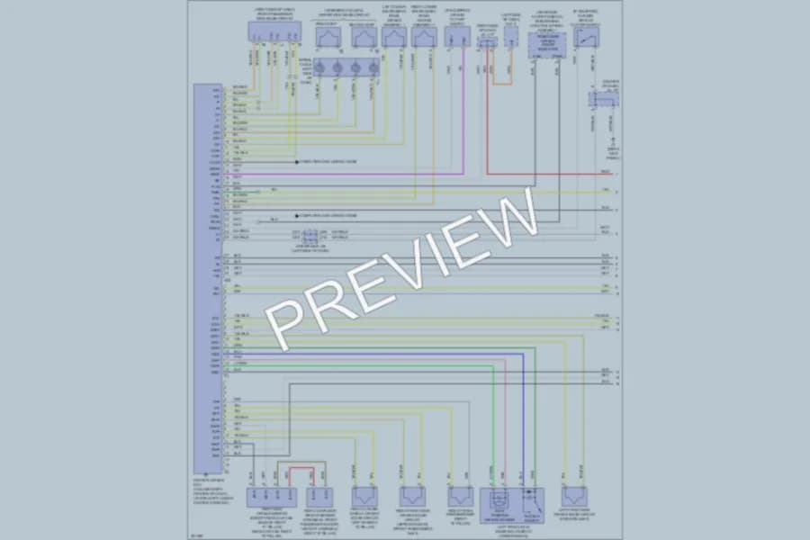 2010 Toyota Tundra Supplemental Restraints wiring diagram preview