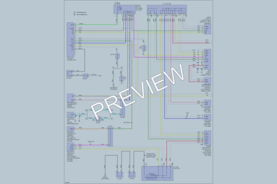 2010 Toyota Venza Computer Data Lines wiring diagram preview