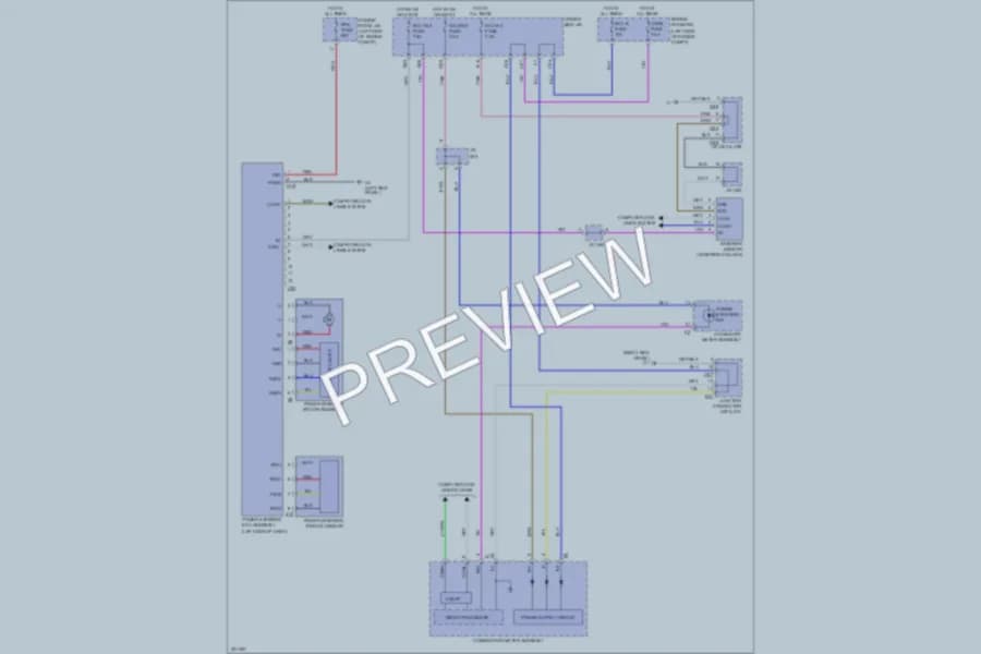 2010 Toyota Venza Electronic Power Steering wiring diagram preview