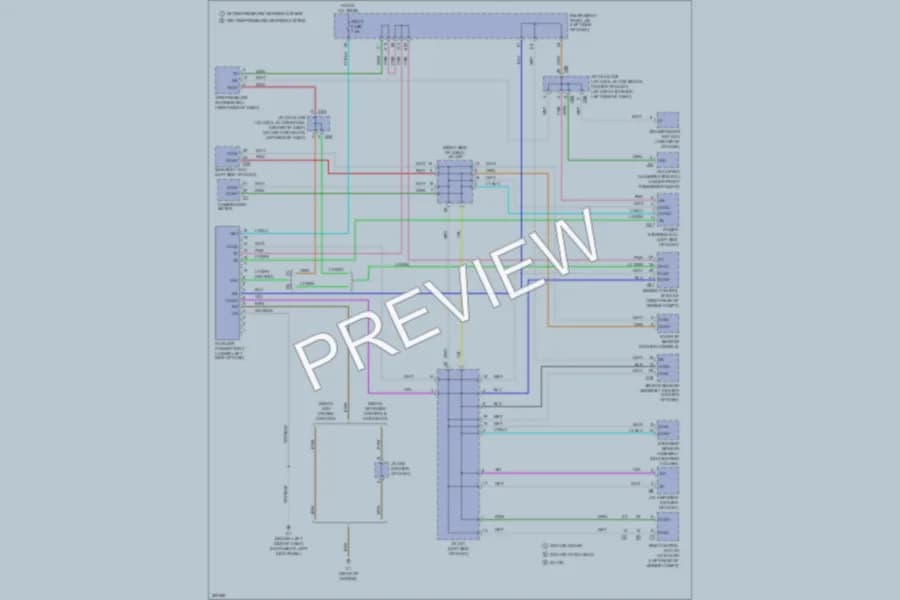2010 Toyota Yaris Computer Data Lines wiring diagram preview