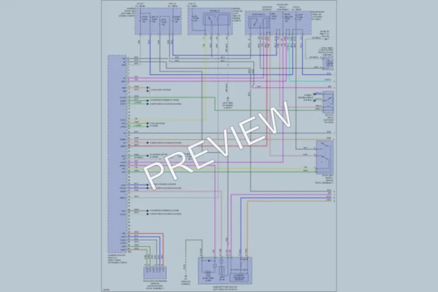 2010 Toyota Yaris Engine Performance wiring diagram preview