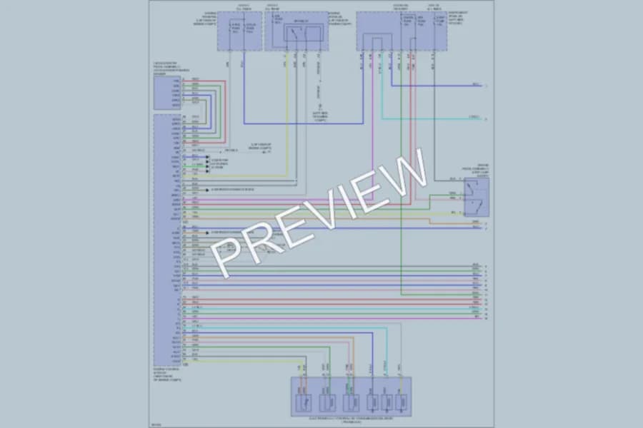 2010 Toyota Yaris Transmission wiring diagram preview