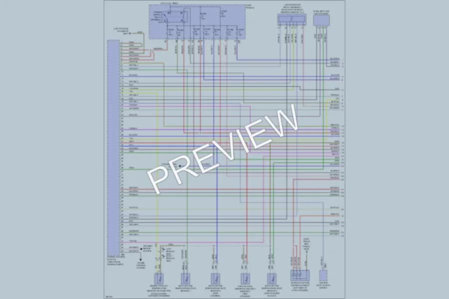 2010 Volkswagen CityGolf Engine Performance wiring diagram preview