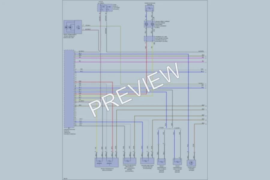 2010 Volkswagen CityGolf Supplemental Restraints wiring diagram preview