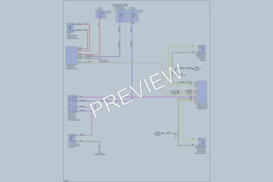 2010 Volkswagen Eos Cooling Fan wiring diagram preview