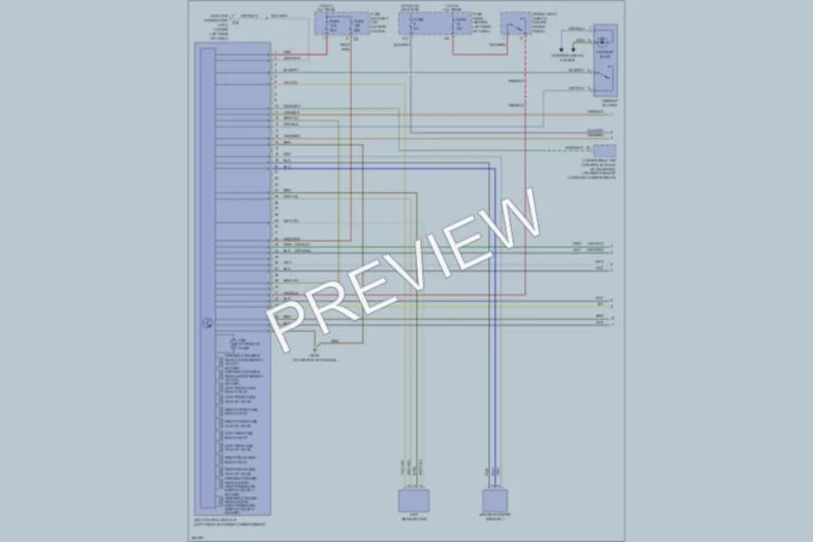 2010 Volkswagen NewBeetle Anti Lock Brakes wiring diagram preview