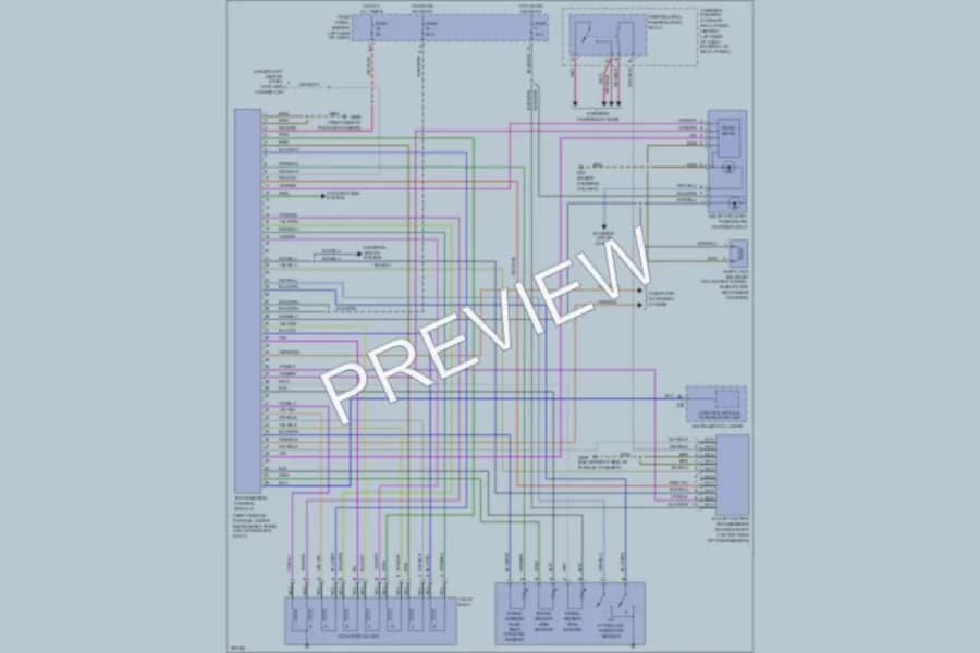 2010 Volkswagen NewBeetle Transmission wiring diagram preview