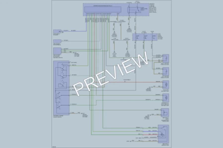 2010 Volkswagen NewBeetle Wiper Washer wiring diagram preview