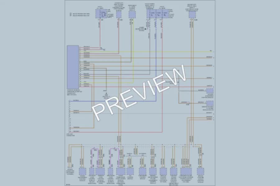 2010 Volkswagen Passat Computer Data Lines wiring diagram preview