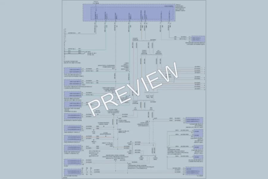 2010 Volkswagen Routan Computer Data Lines wiring diagram preview