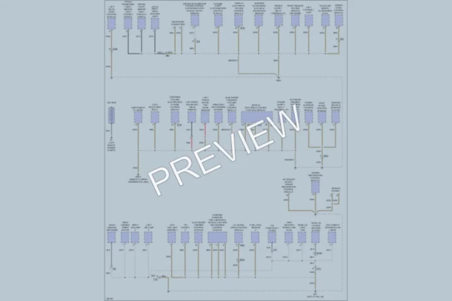 2010 Volkswagen Tiguan Ground Distribution wiring diagram preview