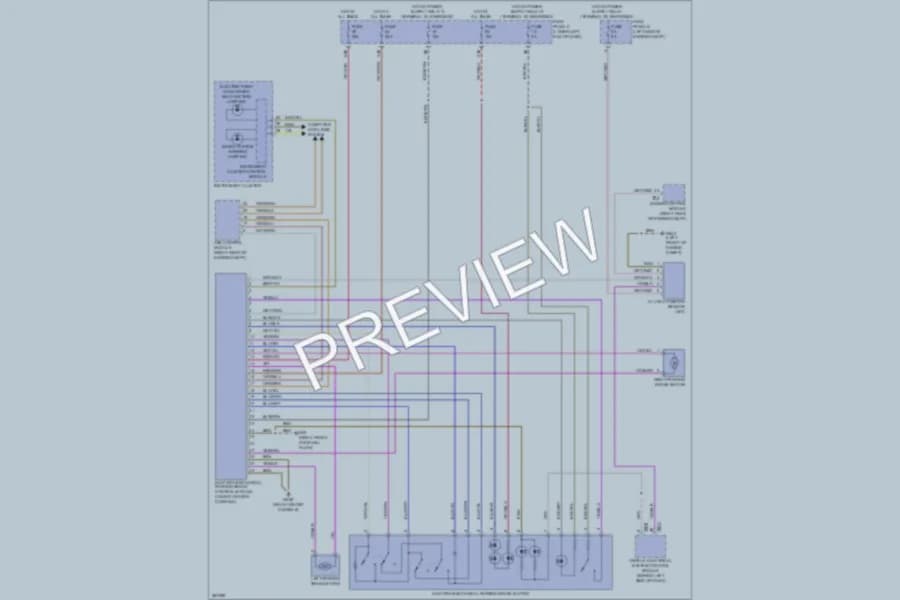 2010 Volkswagen Tiguan Shift Interlock wiring diagram preview