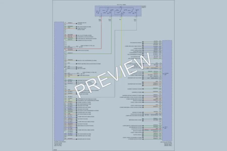 2010 Volvo C30 Body Control Modules wiring diagram preview