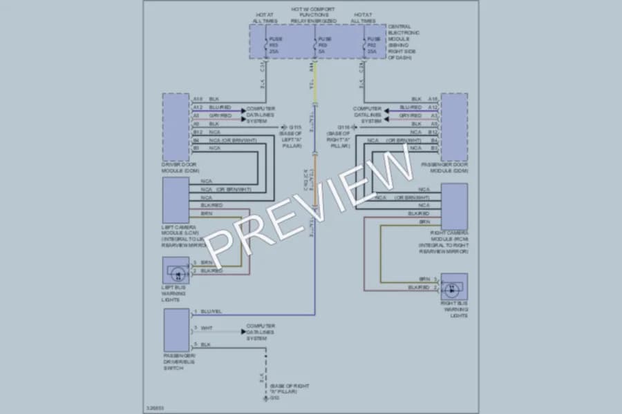 2010 Volvo C30 Navigation wiring diagram preview