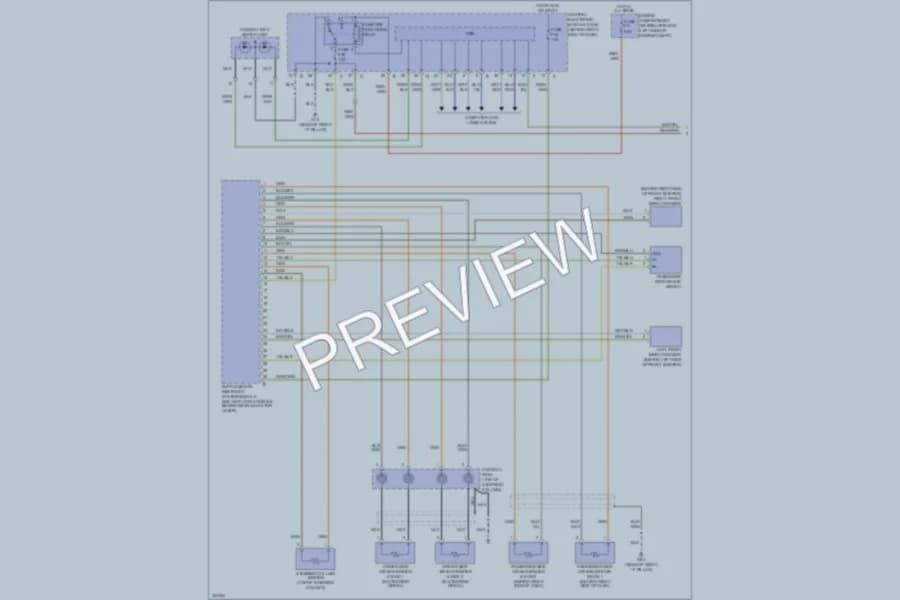 2010 Volvo C70 Supplemental Restraints wiring diagram preview