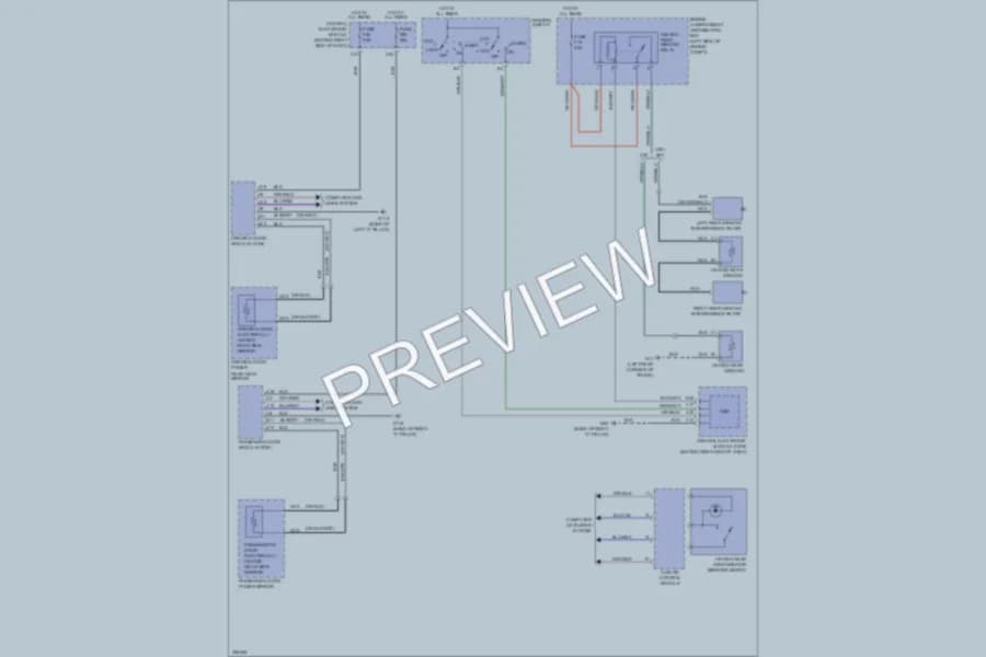 2010 Volvo S40 Defoggers wiring diagram preview