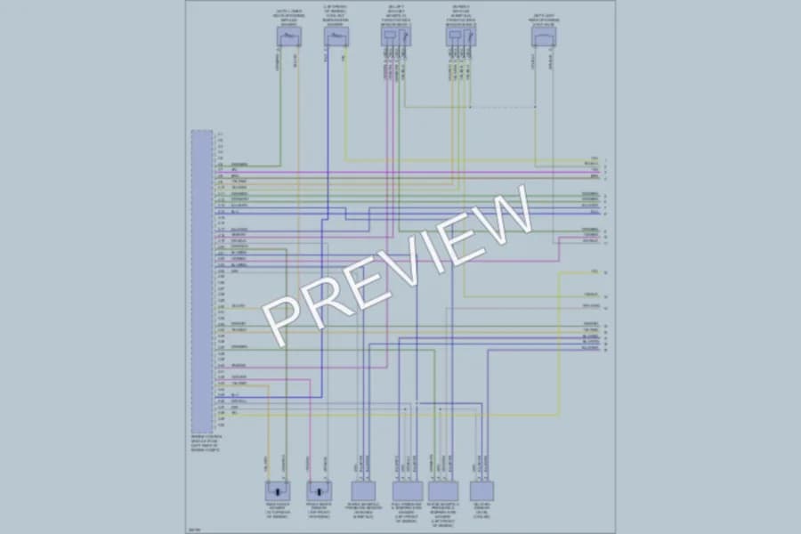 2010 Volvo XC70 Engine Performance wiring diagram preview