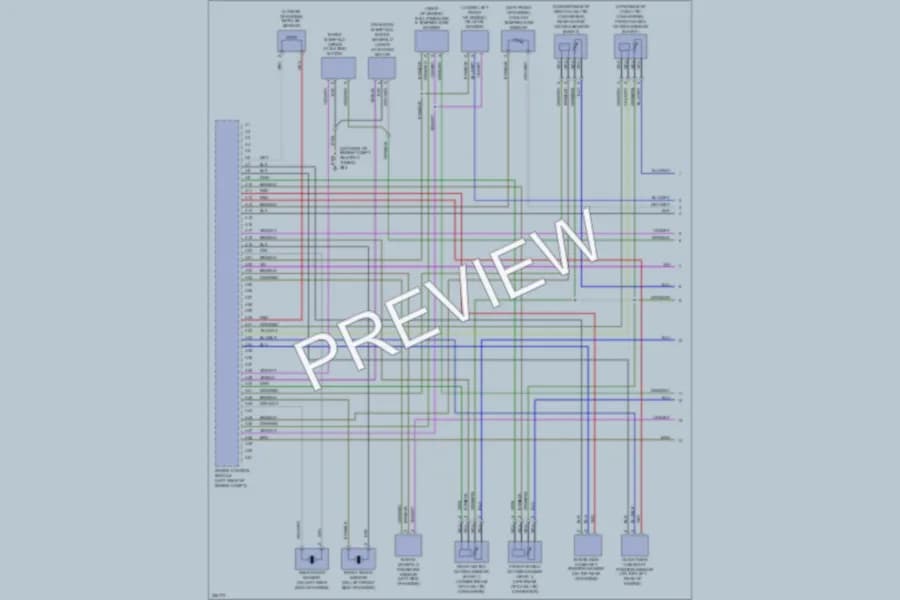 2010 Volvo XC90 Engine Performance wiring diagram preview